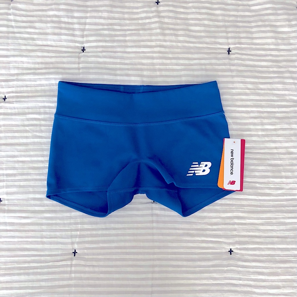 New Balance hot short / spandex royal blue XS